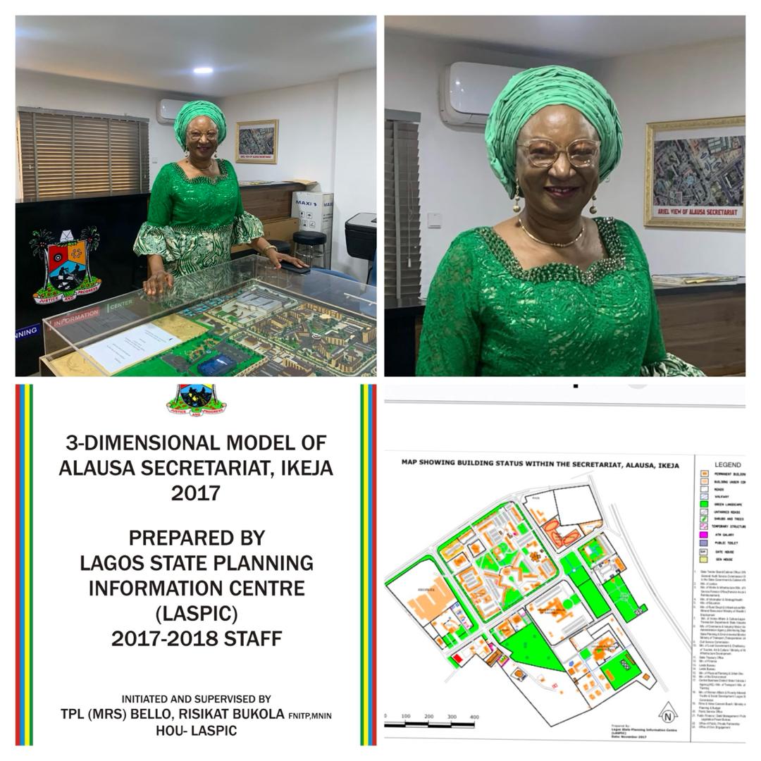 3D model of Alausa Secretariat